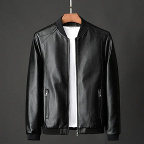 Jaqueta Masculina Estilo Motociclista Coreano - (Promoção de Inverno 2025)