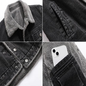 Jaqueta Masculina Jeans com Forro - (Promoção de Inverno 2025)